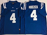 Duke Blue Devils 4 Myles Hudzick Blue College Football Jersey,baseball caps,new era cap wholesale,wholesale hats